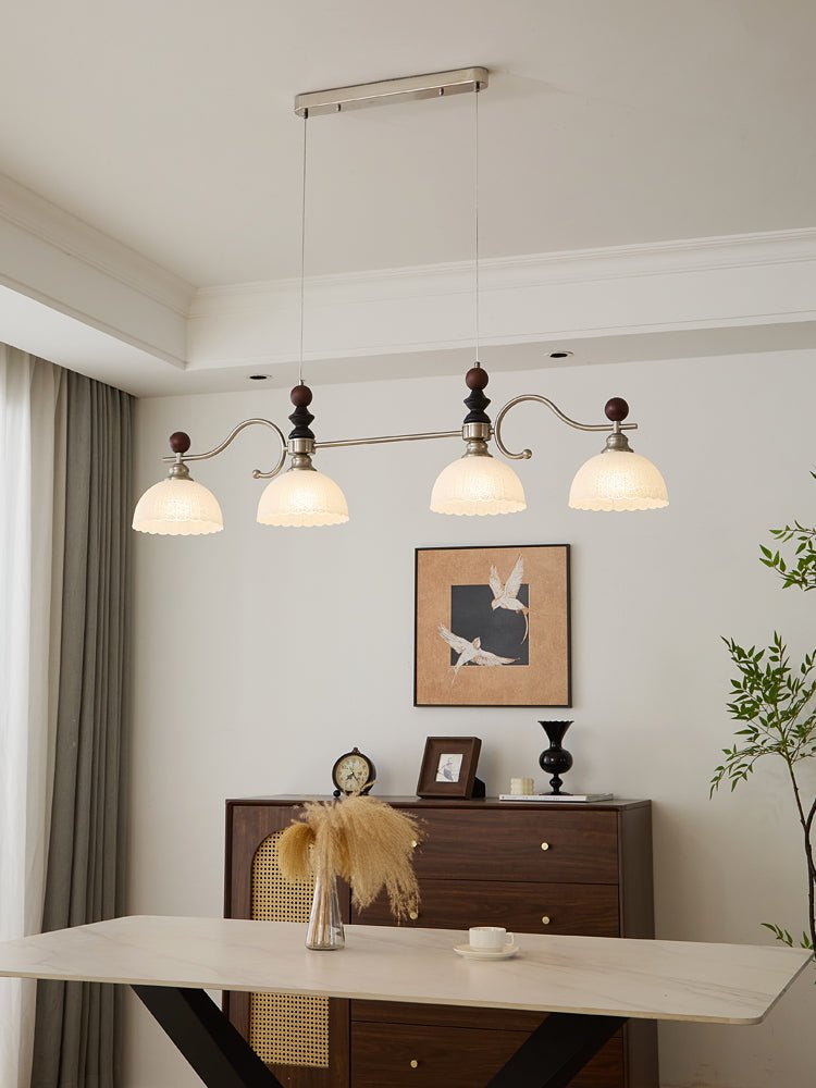 Ivvinisra Elegance Vintage Island Wood Pendant Light