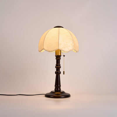 Beckett Vintage Wood Table Lamp