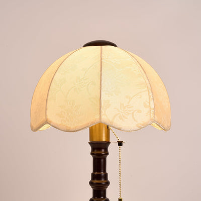 Beckett Vintage Wood Table Lamp