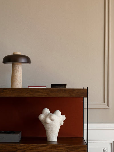 Oakley Travertine Table Lamp