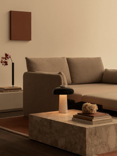 Oakley Travertine Table Lamp