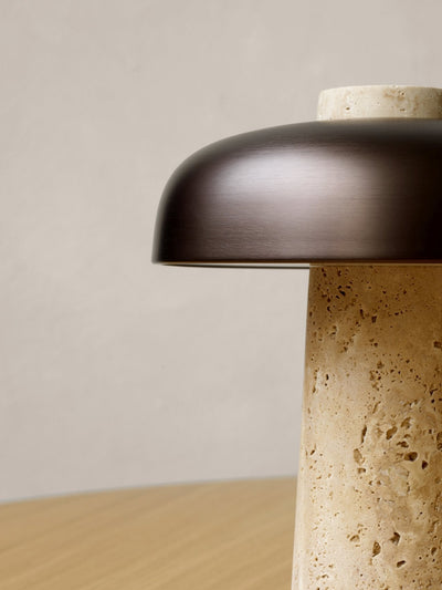 Oakley Travertine Table Lamp