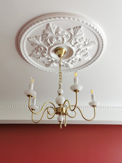 Oriirira Chandelier Carlita Gold Modern Five-Armed