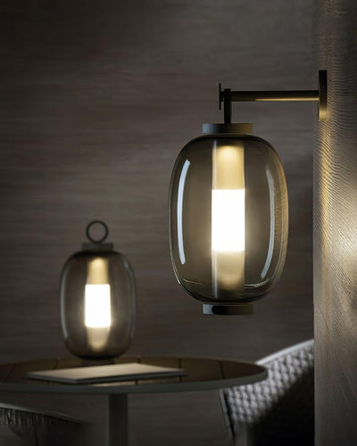 Vanorir Oriental Glass Table Lamp