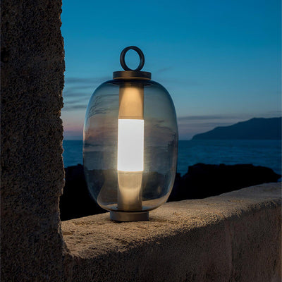 Vanorir Oriental Glass Table Lamp