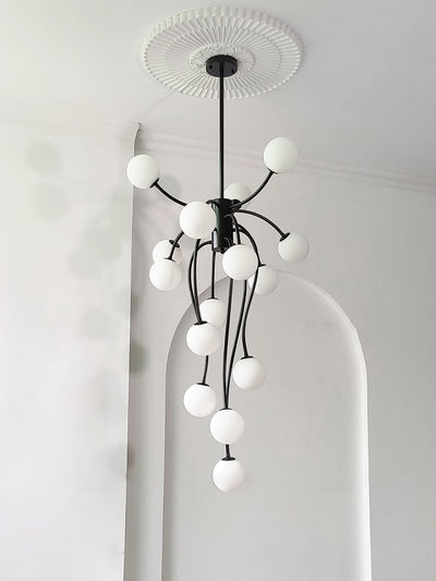 Astralyn Brass Globe Chandelier