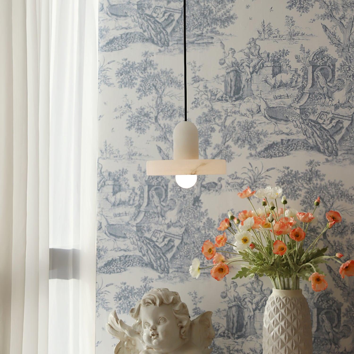 Carrara Alabaster Pendant Lamp