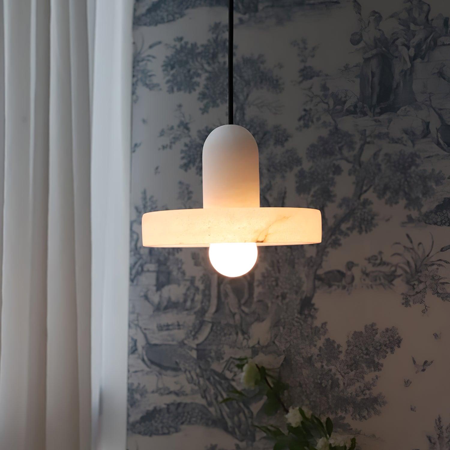 Carrara Alabaster Pendant Lamp