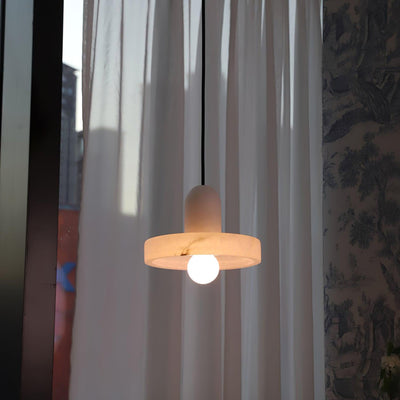 Carrara Alabaster Pendant Lamp