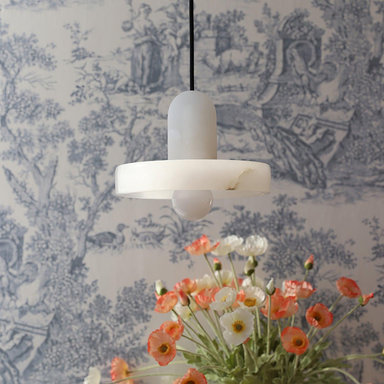 Carrara Alabaster Pendant Lamp