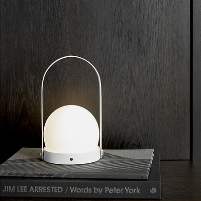Zenon Glass Minimalist Table Lamp