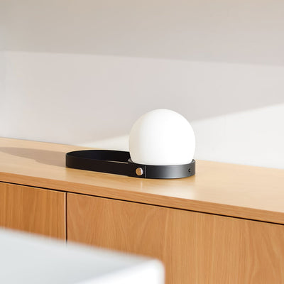 Zenon Glass Minimalist Table Lamp