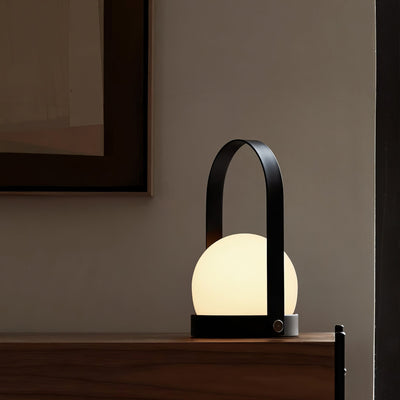 Zenon Glass Minimalist Table Lamp