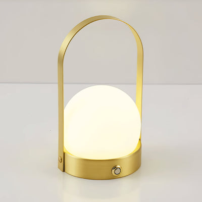 Zenon Glass Minimalist Table Lamp