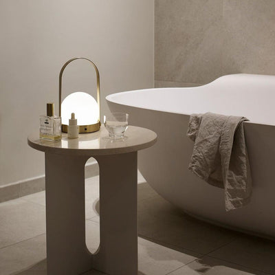 Zenon Glass Minimalist Table Lamp