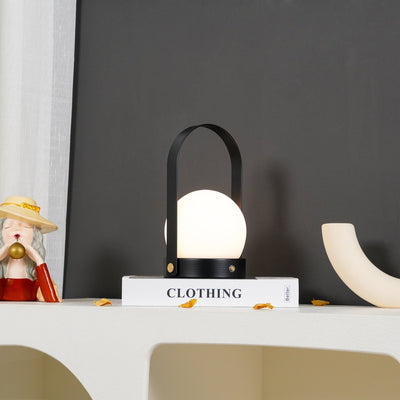 Zenon Glass Minimalist Table Lamp