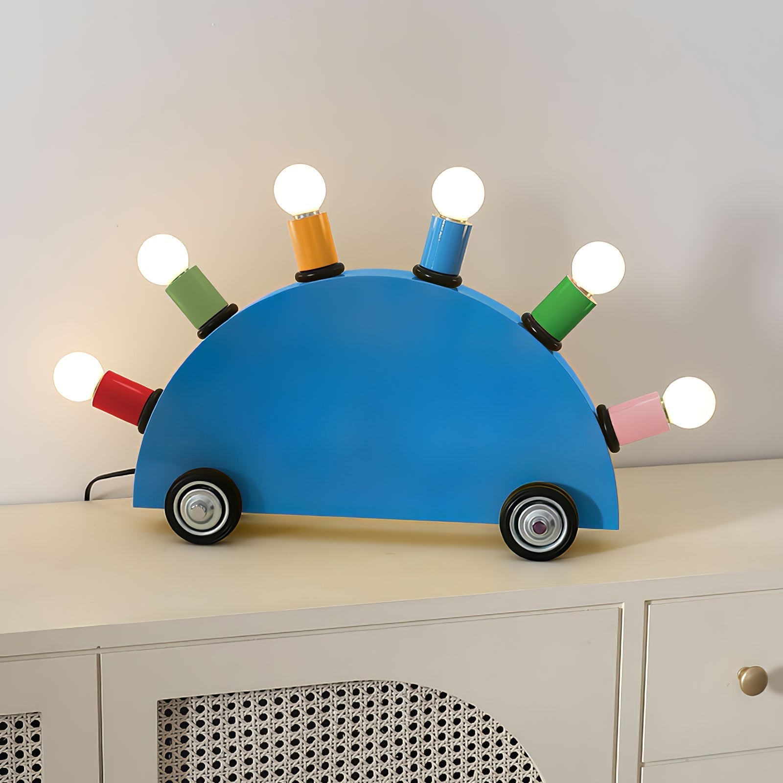 Mirerette Table Lamp Car Colorful Children's Room