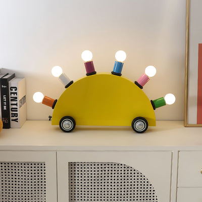 Mirerette Table Lamp Car Colorful Children's Room