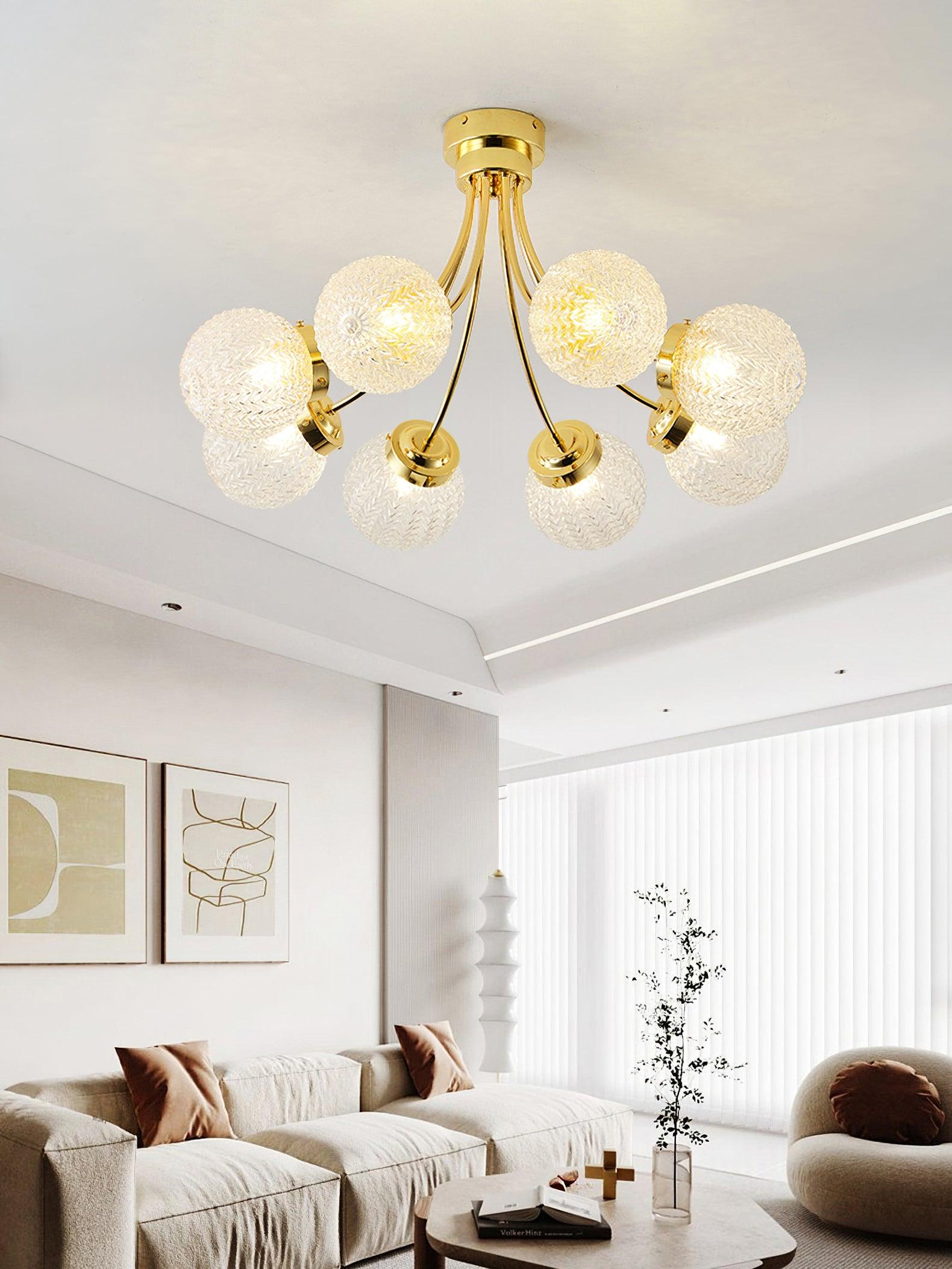 Quve Glass Ceiling Lamp