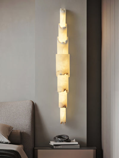 Caspian Multi-layer Alabaster Wall Light