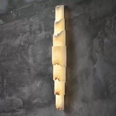 Caspian Multi-layer Alabaster Wall Light
