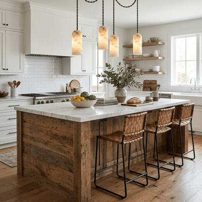 Auberon Cascading Chain Capsule Chandelier