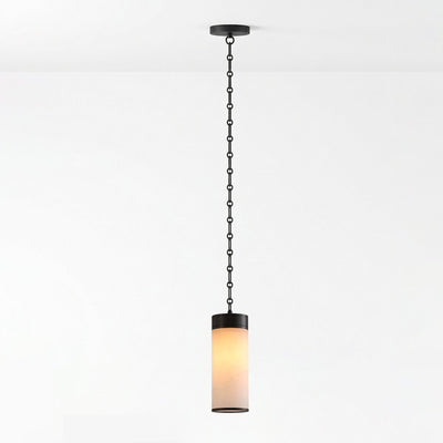 Lysander Cascading Chain Cylinder Chandelier