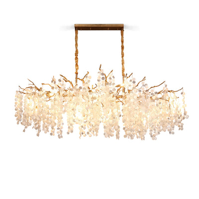 Haverford Branch Waterfall Long Chandelier