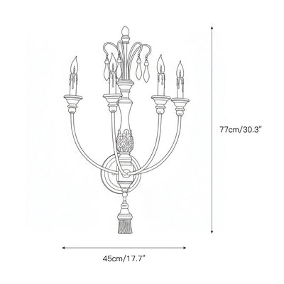 Valdren Candle Wall Lamp