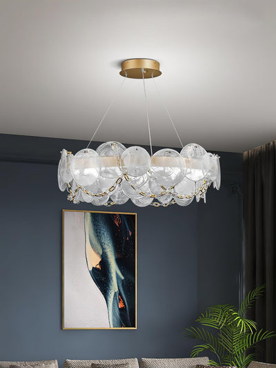 Celinaria Luxury Glass Chandelier