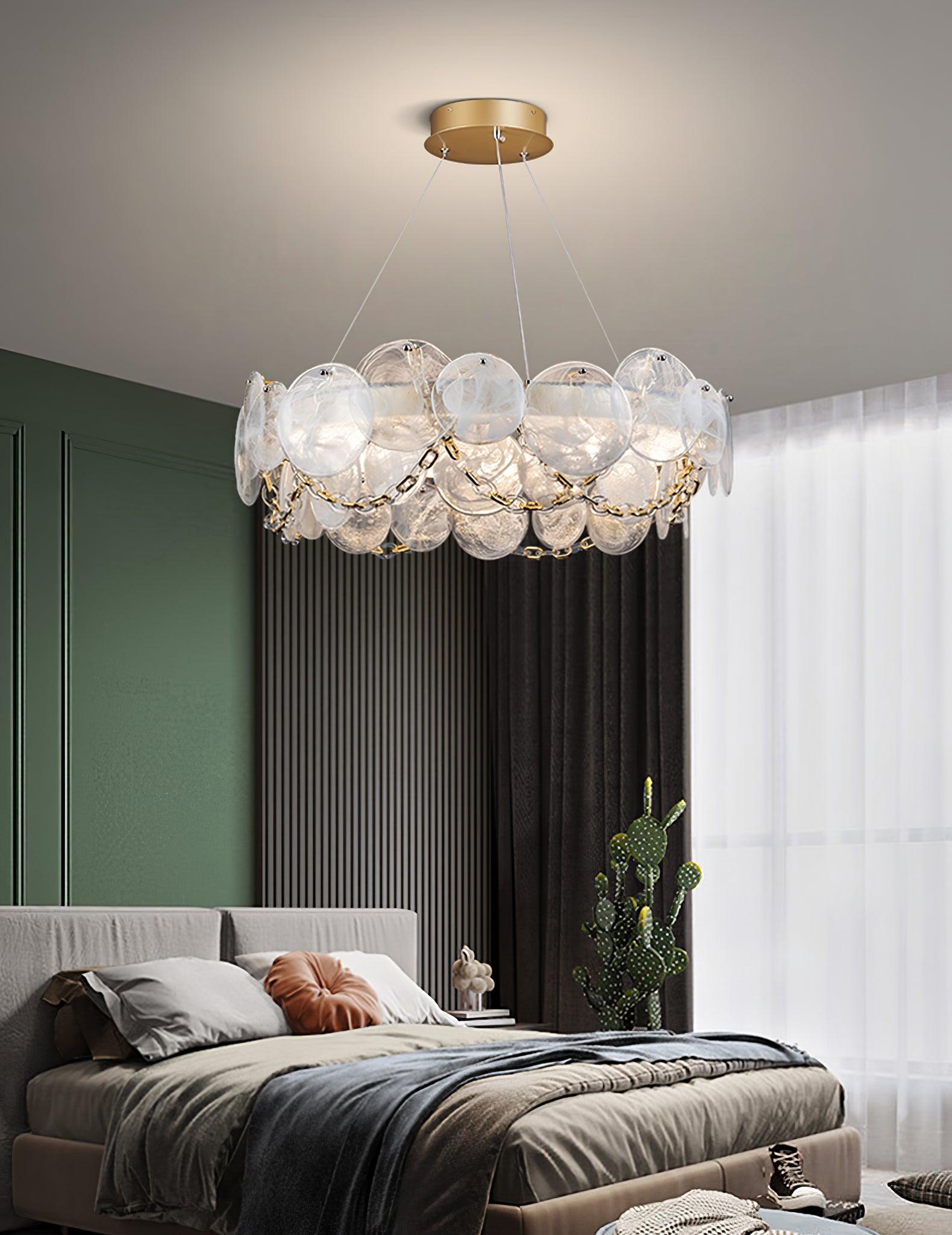 Celinaria Luxury Glass Chandelier