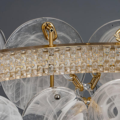 Celinaria Luxury Glass Chandelier
