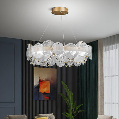 Celinaria Luxury Glass Chandelier