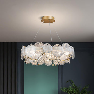 Celinaria Luxury Glass Chandelier