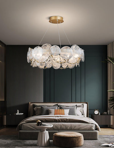 Celinaria Luxury Glass Chandelier