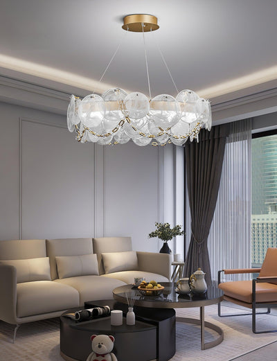 Celinaria Luxury Glass Chandelier