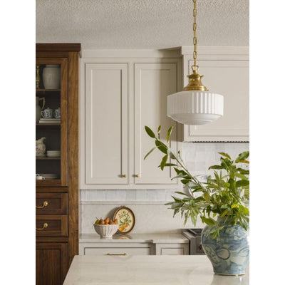 Rosedale Fluted Glass Pendant Light