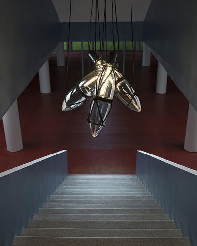 Sior Individual Creativity Bottle Glass Pendant Lamp