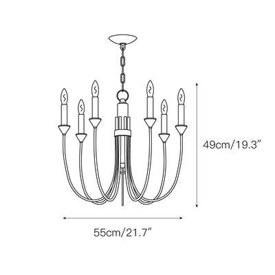 Maeck Chandelier