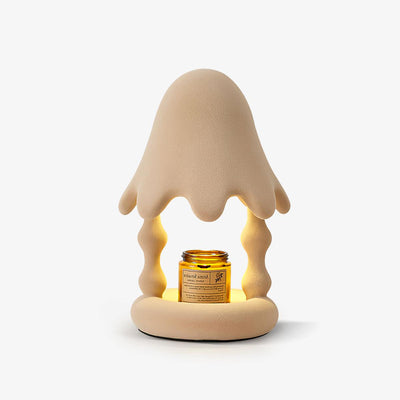 Alcariol Abstract Flocked Resin Lamp