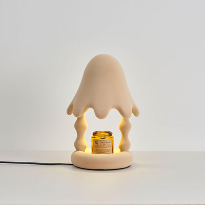 Alcariol Abstract Flocked Resin Lamp