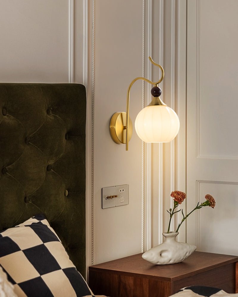 Dimze Curved Wall Sconce