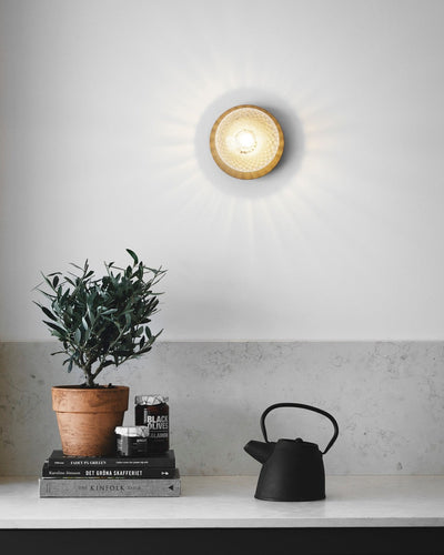 Irinor Premium Nordic Art Brass Wall Lamp