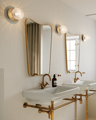 Irinor Premium Nordic Art Brass Wall Lamp