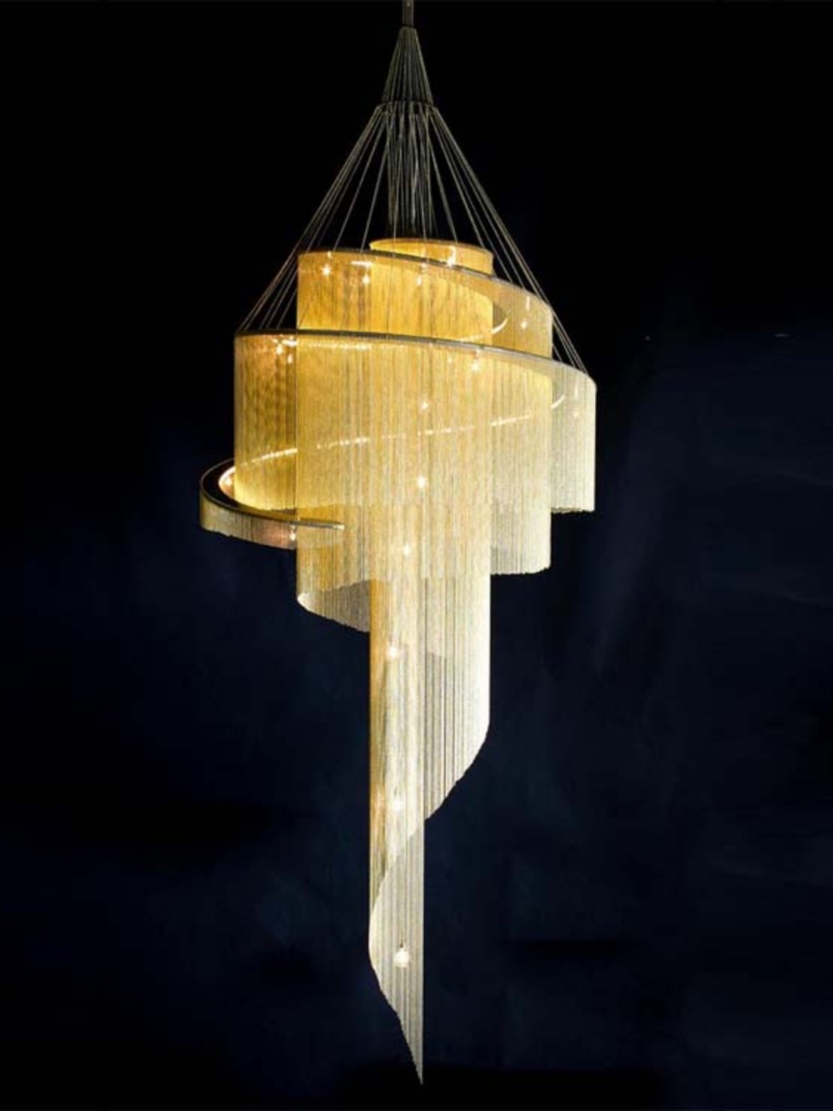 Selivine Celestial Twist Chandelier