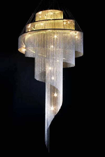 Selivine Celestial Twist Chandelier