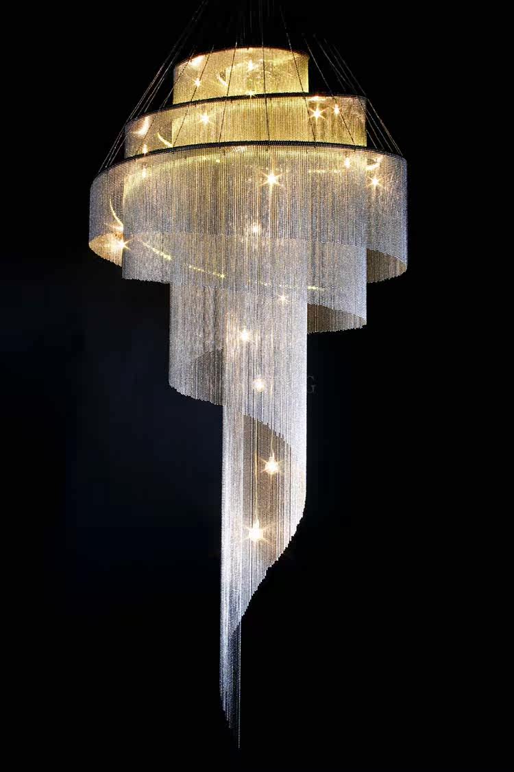 Selivine Celestial Twist Chandelier