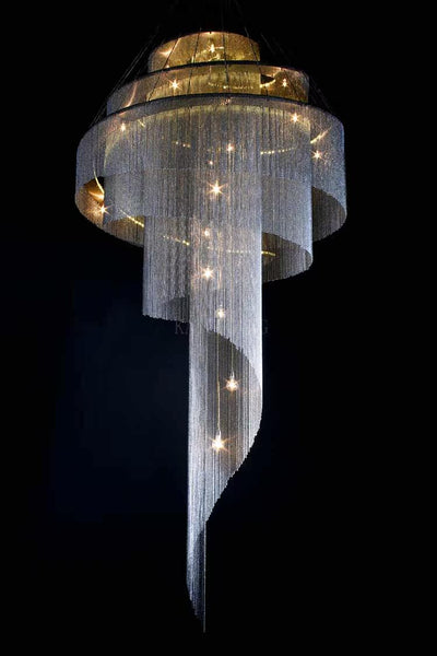 Selivine Celestial Twist Chandelier