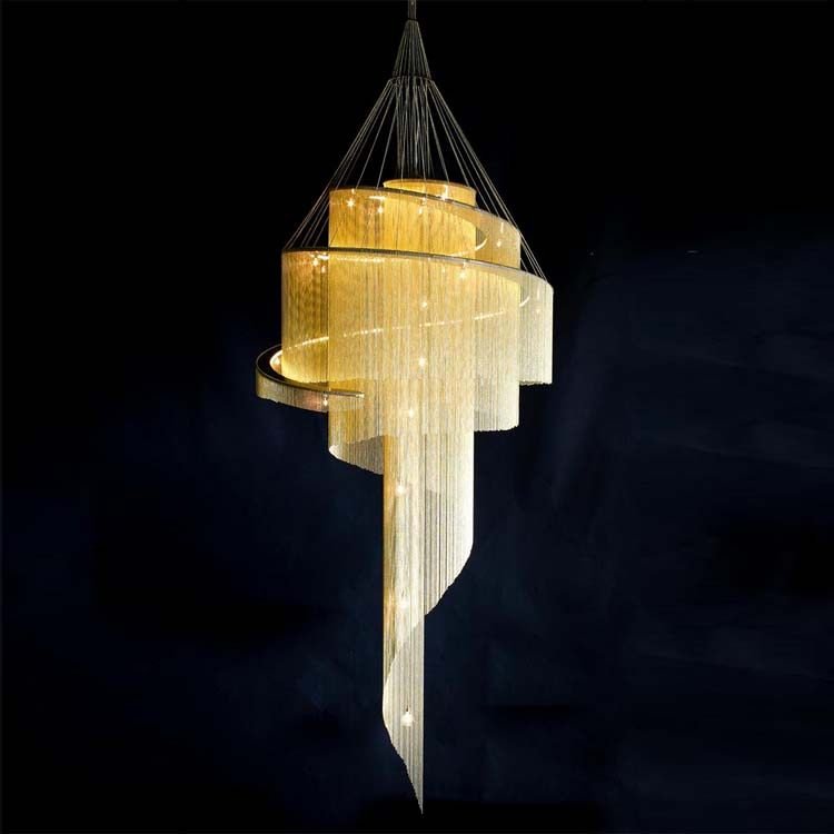 Selivine Celestial Twist Chandelier