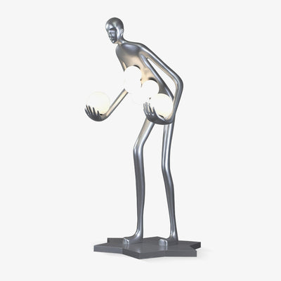Silvaris Sculptural Floor Lamp